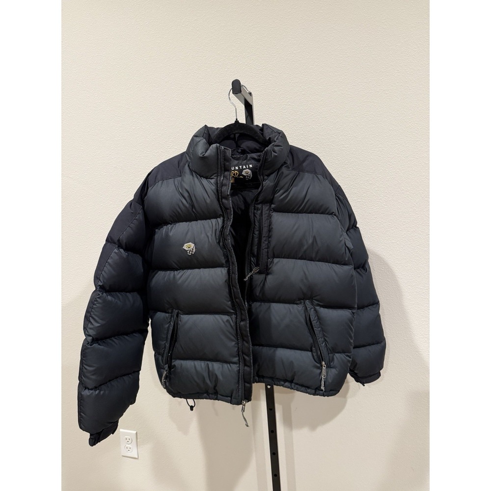 Mountain Hardwear Men's Sub Zero Down Puffer Jacket  Black Size M Gorpcore